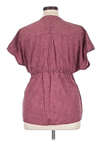 SONOMA life + style Short Sleeve Blouse (view 2)