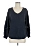 Democracy Blue Pullover Sweater Size M - photo 1