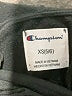Champion 100% Polyester Black Pullover Hoodie Size 5 - 6 - photo 3