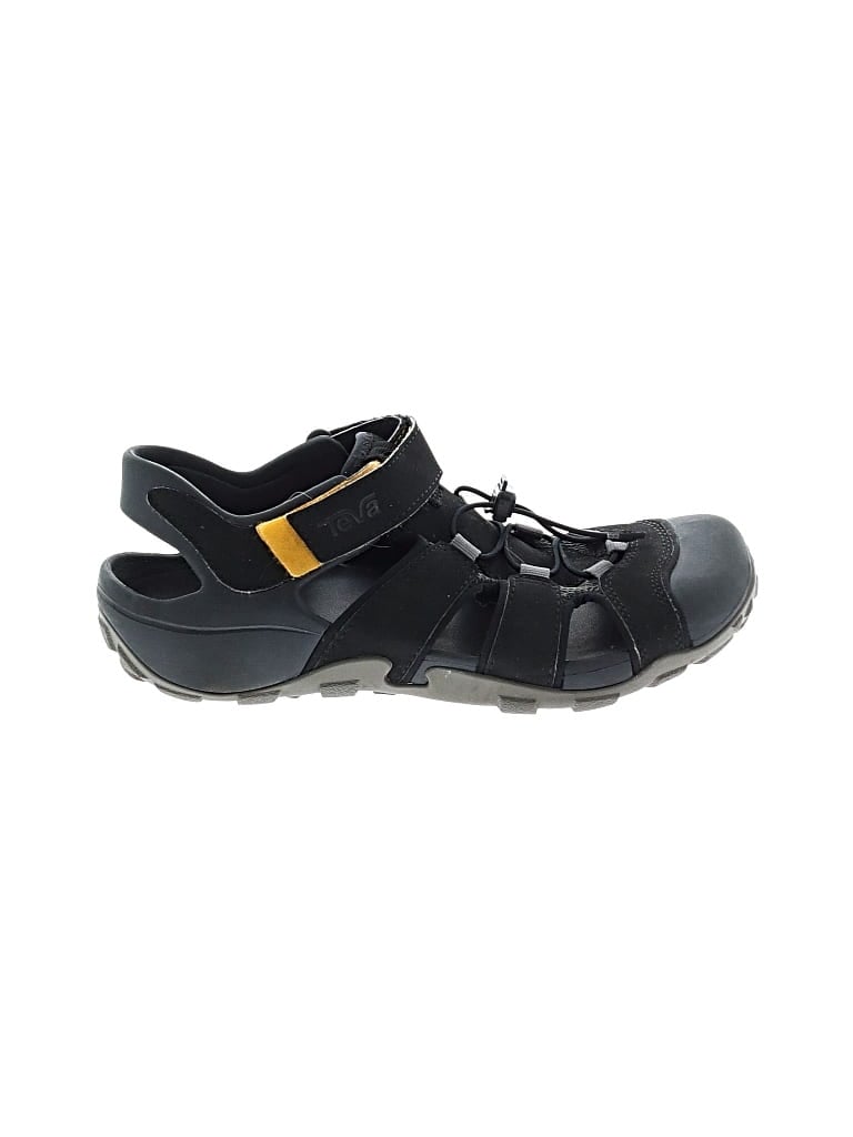 Pre-owned Teva Sandals In Black