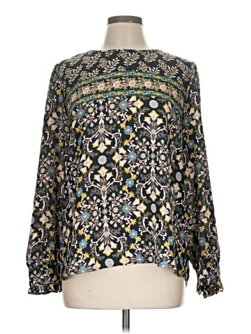 Ann Taylor LOFT Long Sleeve Blouse (view 1)