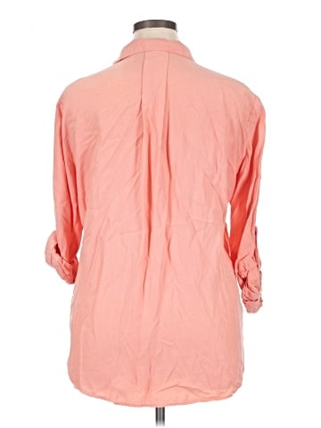 Velvet Heart 3/4 Sleeve Button-Down Shirt (view 2)
