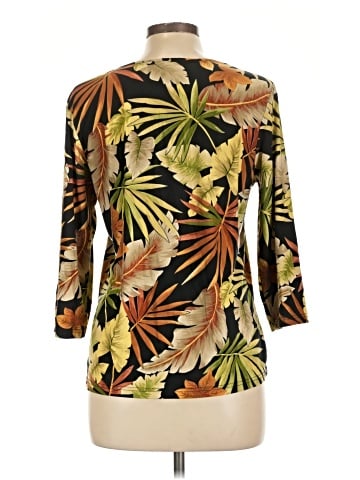 Caribbean Joe 3/4 Sleeve Blouse (view 2)