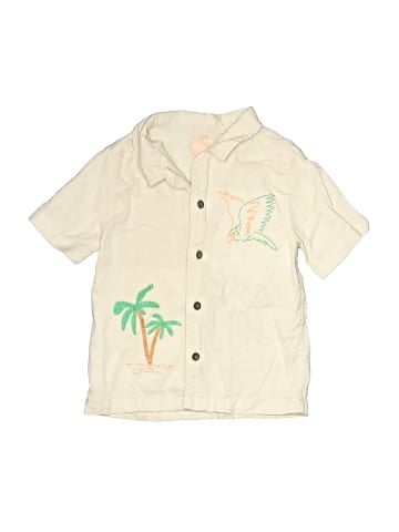 Cat & Jack Short Sleeve Button-Down Shirt (view 1)