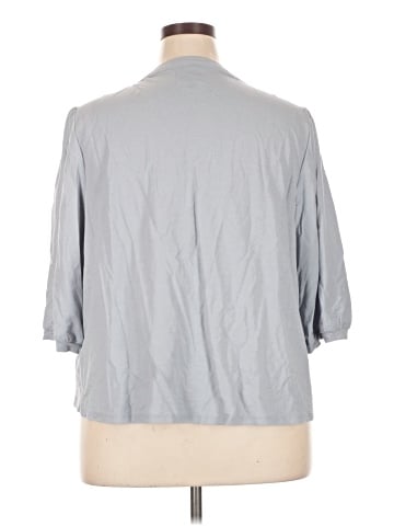 Bobeau 3/4 Sleeve Blouse (view 2)