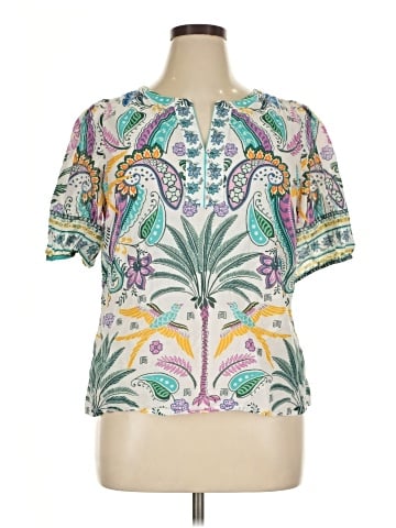 Talbots Short Sleeve Blouse (view 1)