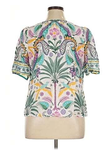Talbots Short Sleeve Blouse (view 2)