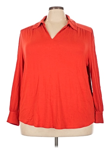 Universal Standard Long Sleeve Polo (view 1)