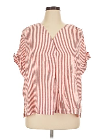 Max Studio Short Sleeve Blouse (view 1)