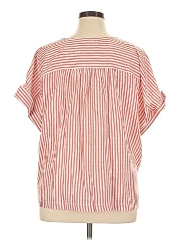 Max Studio Short Sleeve Blouse (view 2)