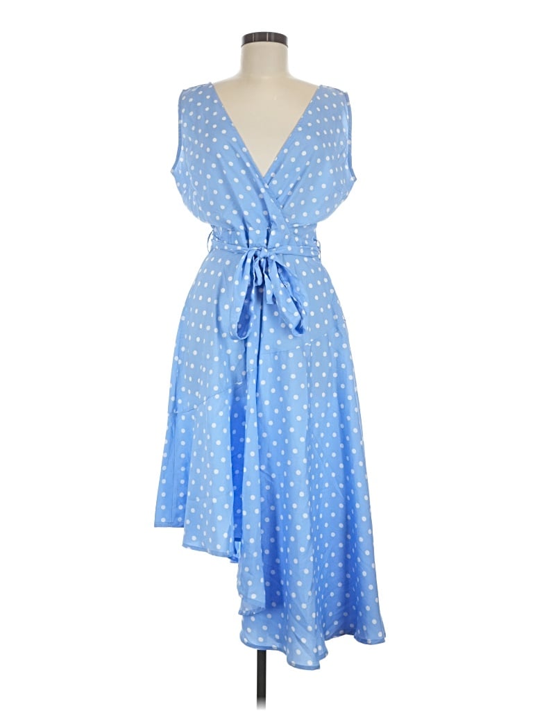 Pre-owned Quiz Casual Dress In Blue
