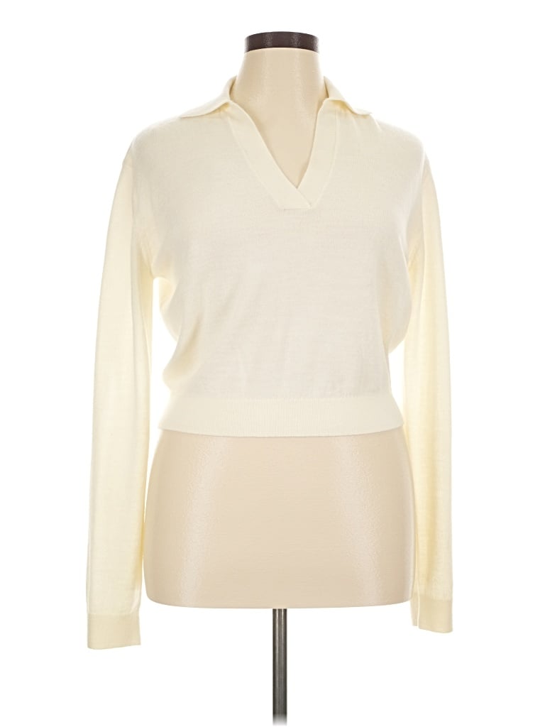 Pre-owned Dissh Pullover Sweater In Ivory