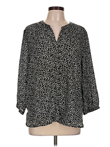 Jachs Girlfriend 3/4 Sleeve Blouse (view 1)