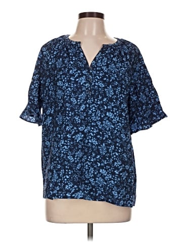 Croft & Barrow Short Sleeve Blouse (view 1)
