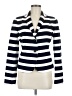 Gap Stripes Blue Blazer Size 8 - photo 1