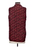 Equipment Red Sleeveless Blouse Size S - photo 2
