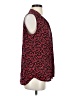 Equipment Red Sleeveless Blouse Size S - photo 4