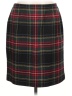 Talbots 100% Wool Plaid Black Wool Skirt Size 12 (petite) - photo 1