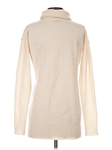 Aqua Cashmere Pullover Sweater (view 2)