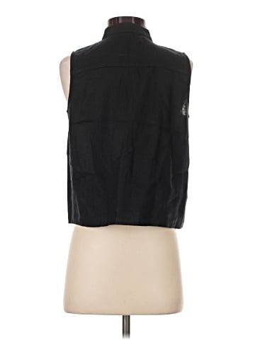 Ann Taylor Sleeveless Button-Down Shirt (view 2)