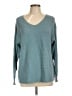 Ella Moss Teal Pullover Sweater Size L - photo 1