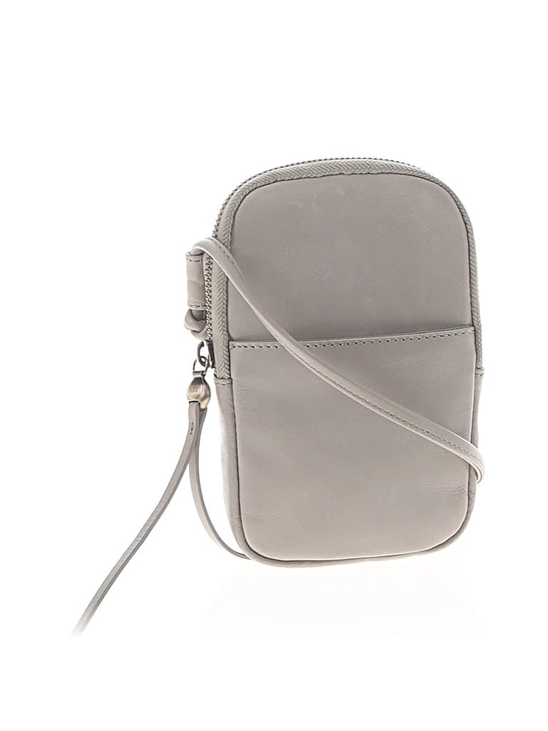 Pre-owned Hobo Bag Leather Crossbody Bag In Gray