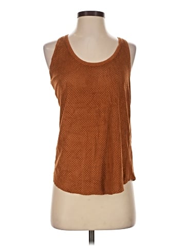 Zara W&B Collection Sleeveless T-Shirt (view 1)