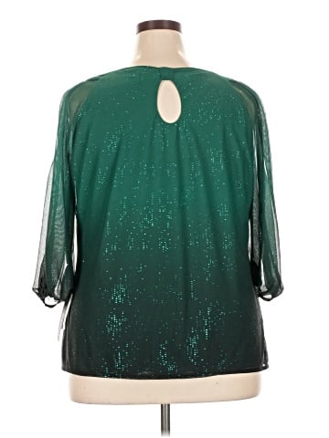 Sara Michelle 3/4 Sleeve Blouse (view 2)
