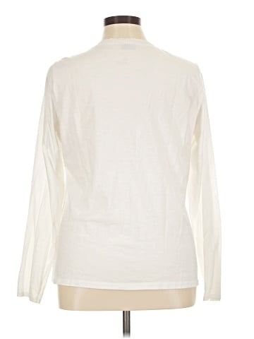 Faded Glory Long Sleeve Henley (view 2)