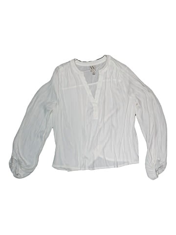 Worthington Long Sleeve Blouse (view 2)