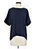 Ann Taylor 100% Polyester Blue Short Sleeve Blouse Size S (petite) - photo 1