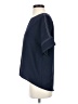 Ann Taylor 100% Polyester Blue Short Sleeve Blouse Size S (petite) - photo 5