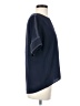 Ann Taylor 100% Polyester Blue Short Sleeve Blouse Size S (petite) - photo 4