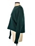 Pink Rose Solid Teal Pullover Sweater Size XS - photo 5