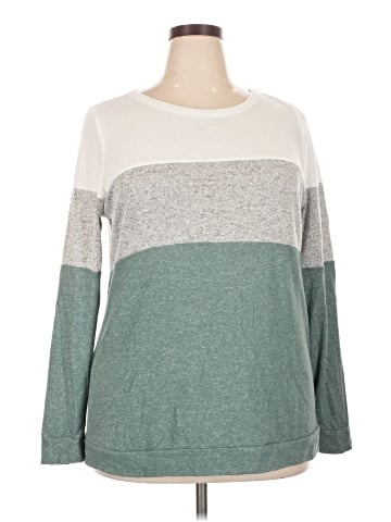 Pink Clover Long Sleeve Top (view 1)