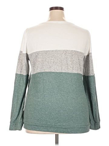 Pink Clover Long Sleeve Top (view 2)