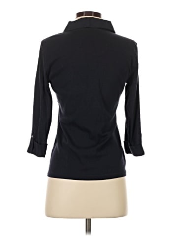 Karen Scott 3/4 Sleeve Button-Down Shirt (view 2)