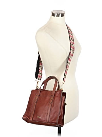 Fossil Leather Satchel (view 2)