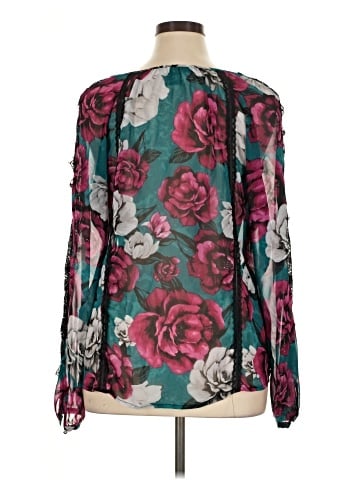 White House Black Market Long Sleeve Blouse (view 2)