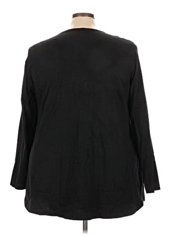 Ulla Popken Long Sleeve Top (view 2)