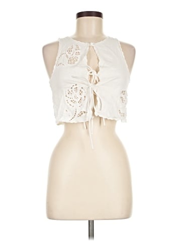 MNG Sleeveless Blouse (view 1)