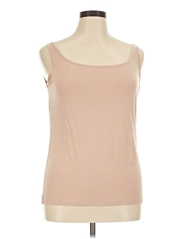 Lord & Taylor Sleeveless T-Shirt (view 1)