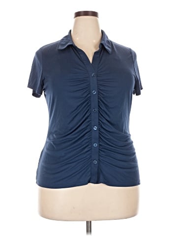 Simply Vera Vera Wang Short Sleeve Blouse (view 1)