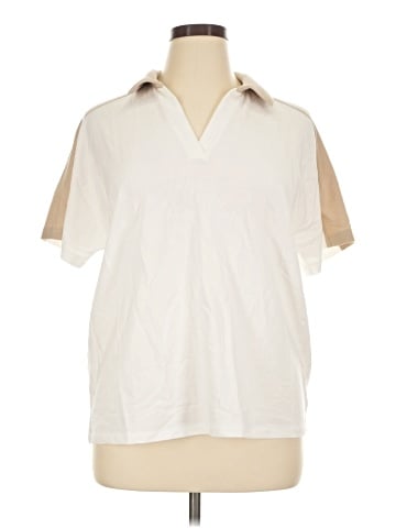 Weekends by Chico's Short Sleeve Polo (view 1)