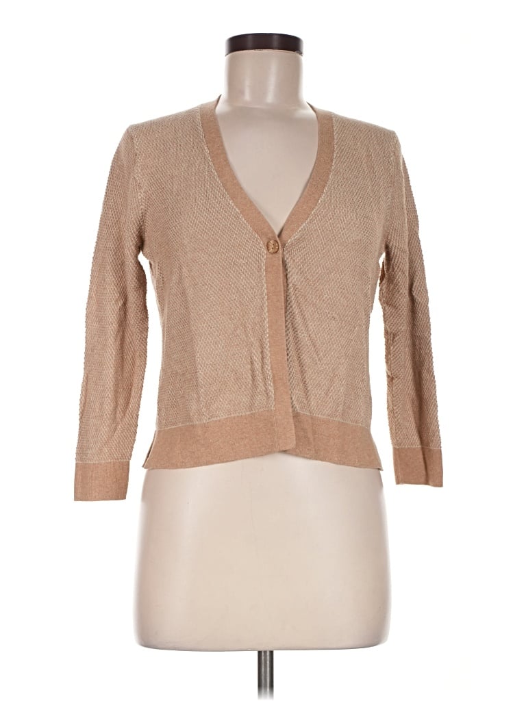 Pre-owned Pendleton Cardigan Sweater In Tan