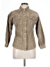 Cop. Copine 100% Cotton Tan Jacket Size 10 - photo 1