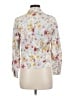 Coldwater Creek Floral White Jacket Size 6 - photo 2