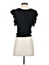 Sandro Black Short Sleeve Top Size Sm (1) - photo 2