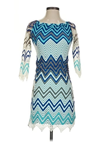 Blue Sand Cocktail Dress (view 1)