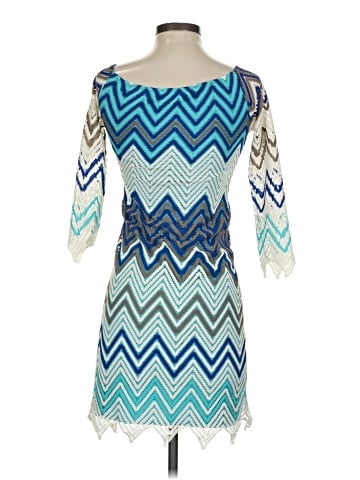 Blue Sand Cocktail Dress (view 2)